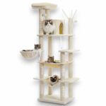 arbre-a-chat-hamac-beige-175cm-63642275512660